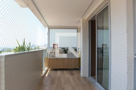 Varanda da Sala de apartamento à venda com 3 quartos, 99m² em Botafogo, Rio de Janeiro