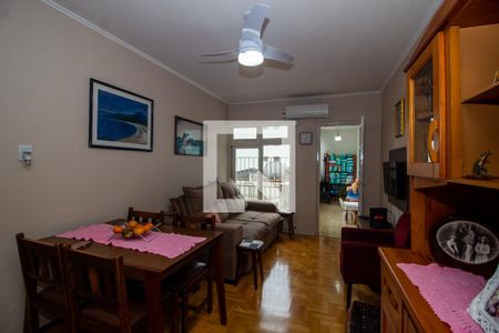 Sala de apartamento à venda com 3 quartos, 77m² em Menino Deus, Porto Alegre