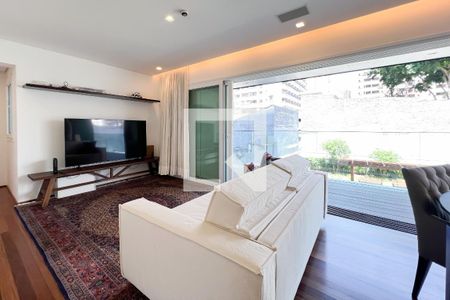 Sala de apartamento à venda com 1 quarto, 75m² em Vila Olímpia, São Paulo