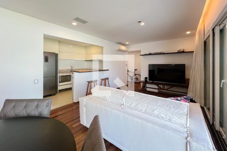 Apartamento para alugar com 75m², 1 quarto e 2 vagas Apartamento para alugar com 75m², 1 quarto e 2 vagasSala