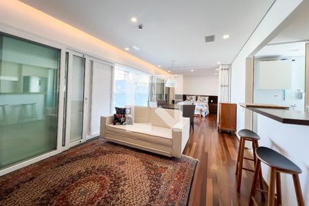 Apartamento para alugar com 75m², 1 quarto e 2 vagas Apartamento para alugar com 75m², 1 quarto e 2 vagasSala