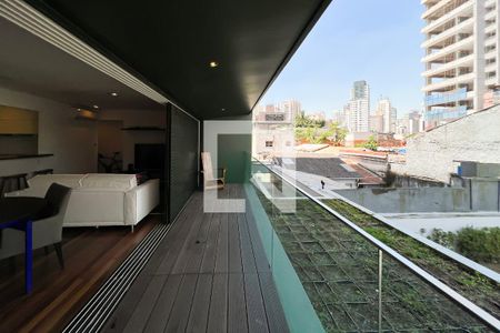 Sacada de apartamento à venda com 1 quarto, 75m² em Vila Olímpia, São Paulo