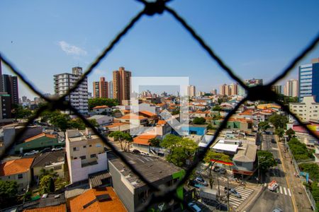 Vista da varanda da sala de apartamento à venda com 3 quartos, 130m² em Vila Bastos, Santo André