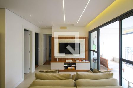 Sala de apartamento à venda com 2 quartos, 78m² em Jardim Independência, São Paulo