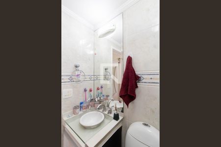 Banheiro da Suíte de apartamento à venda com 2 quartos, 75m² em Gopoúva, Guarulhos