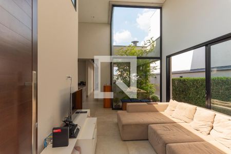 Sala de casa de condomínio à venda com 3 quartos, 194m² em Swiss Park, Campinas