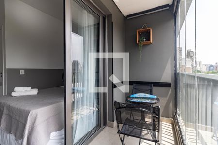 Studio à venda com 24m², 1 quarto e sem vagaVaranda 