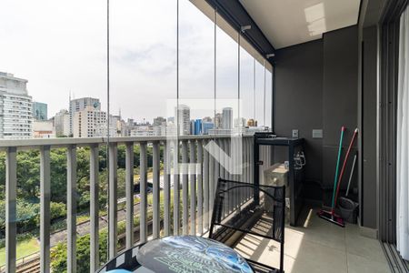 Studio à venda com 24m², 1 quarto e sem vagaVaranda 