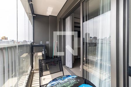 Studio à venda com 24m², 1 quarto e sem vagaVaranda 