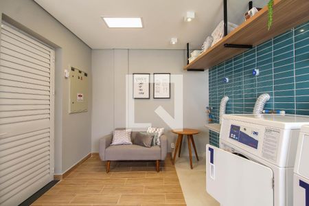 Apartamento para alugar com 25m², 1 quarto e sem vagaLavanderia