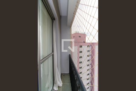 Varanda da Sala de apartamento à venda com 2 quartos, 54m² em Vila Santa Clara, São Paulo