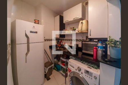 Cozinha de apartamento à venda com 1 quarto, 36m² em Barra da Tijuca, Rio de Janeiro