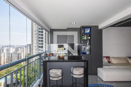 Varanda de apartamento à venda com 2 quartos, 91m² em Vila Andrade, São Paulo