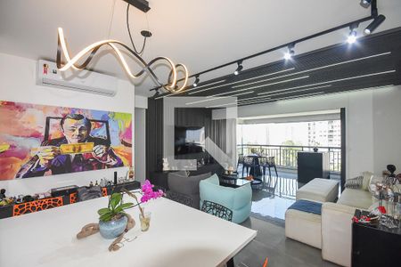 Sala de apartamento à venda com 2 quartos, 91m² em Vila Andrade, São Paulo