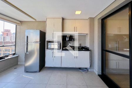 Studio para alugar com 43m², 1 quarto e 1 vaga Studio para alugar com 43m², 1 quarto e 1 vagaVaranda