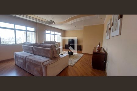 Sala de apartamento à venda com 5 quartos, 156m² em Campestre, Santo André