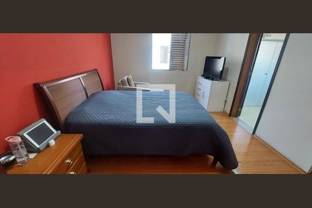 Quarto 1 suíte de apartamento à venda com 5 quartos, 156m² em Campestre, Santo André