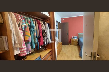 Closet Quarto 1 suíte de apartamento à venda com 5 quartos, 156m² em Campestre, Santo André