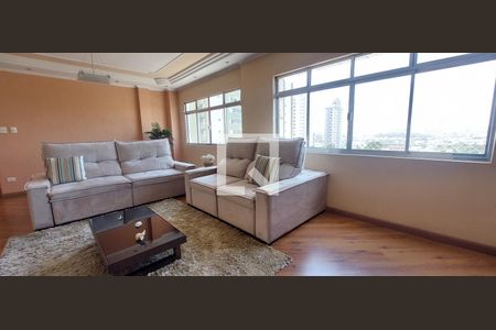 Sala de apartamento à venda com 5 quartos, 156m² em Campestre, Santo André
