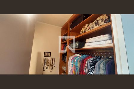 Closet Quarto 1 suíte de apartamento à venda com 5 quartos, 156m² em Campestre, Santo André