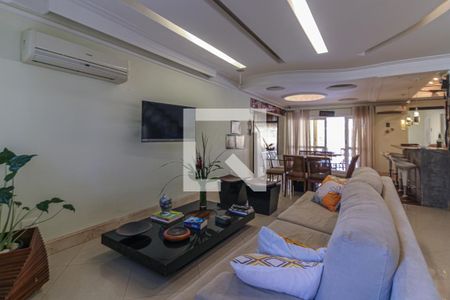 Sala de casa de condomínio à venda com 6 quartos, 700m² em Recreio dos Bandeirantes, Rio de Janeiro