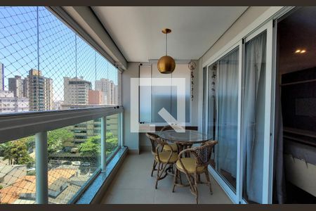Varanda de apartamento à venda com 3 quartos, 190m² em Jardim, Santo André