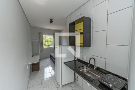 Cozinha  de apartamento para alugar com 1 quarto, 20m² em Parque Jatibaia (sousas), Campinas