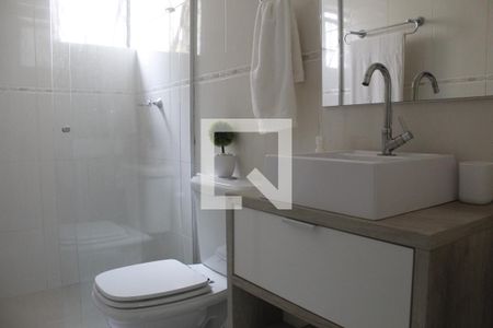 Banheiro de apartamento para alugar com 1 quarto, 74m² em Passo das Pedras, Gravataí