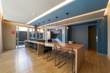 Studio para alugar com 26m², 1 quarto e sem vaga Studio para alugar com 26m², 1 quarto e sem vagaÁrea comum - Salão de festas