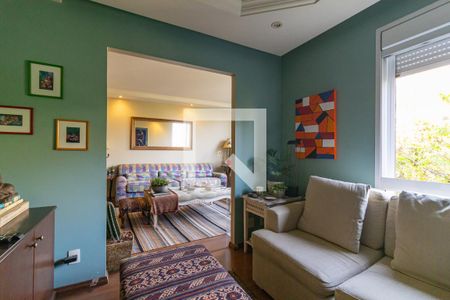 Sala de apartamento à venda com 3 quartos, 127m² em Paraíso do Morumbi, São Paulo