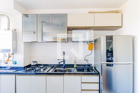 Cozinha de apartamento para alugar com 2 quartos, 40m² em Parque Maria Helena, São Paulo