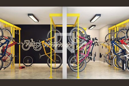 Apartamento para alugar com 40m², 2 quartos e sem vaga Apartamento para alugar com 40m², 2 quartos e sem vagaÁrea comum - Bicicletário
