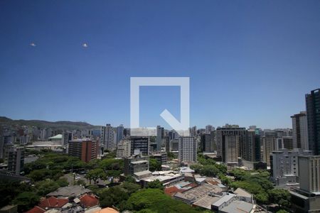 Vista da Sala de apartamento à venda com 2 quartos, 72m² em Funcionários, Belo Horizonte