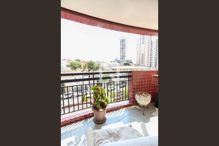 Varanda da Sala de apartamento à venda com 3 quartos, 90m² em Vila Regente Feijó, São Paulo