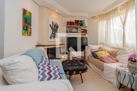 Sala de casa de condomínio à venda com 3 quartos, 130m² em Aberta dos Morros, Porto Alegre