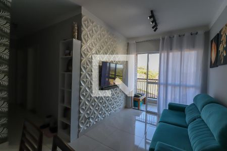 Sala de apartamento para alugar com 2 quartos, 54m² em Caxambu, Jundiaí