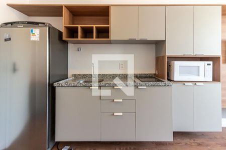 Cozinha de kitnet/studio à venda com 1 quarto, 25m² em Consolação, São Paulo