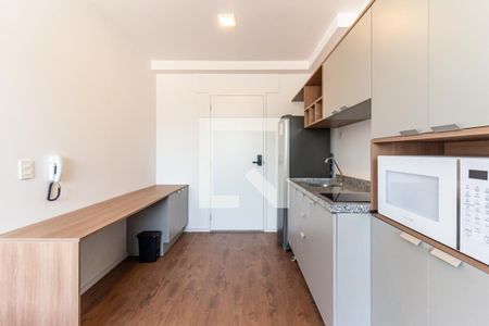 Cozinha de kitnet/studio à venda com 1 quarto, 25m² em Consolação, São Paulo