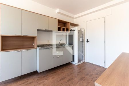 Cozinha de kitnet/studio à venda com 1 quarto, 23m² em Consolação, São Paulo