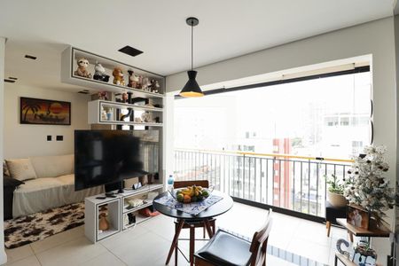 Sala  de apartamento para alugar com 1 quarto, 48m² em Santana, São Paulo