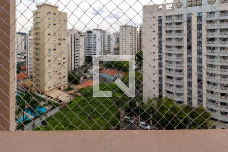 Vista da Varanda de kitnet/studio à venda com 1 quarto, 40m² em Indianópolis, São Paulo