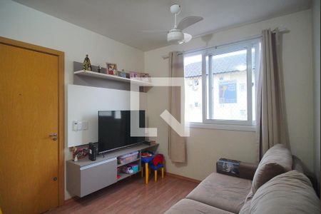 Sala de apartamento à venda com 2 quartos, 51m² em Industrial, Novo Hamburgo