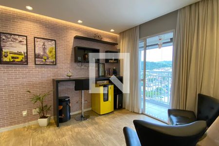 Sala de apartamento para alugar com 2 quartos, 72m² em Centro, Barueri