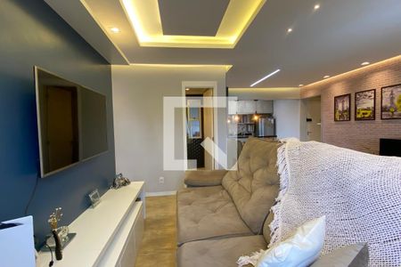 Sala de TV de apartamento para alugar com 2 quartos, 72m² em Centro, Barueri
