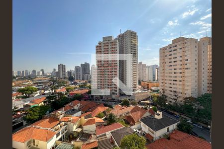 Vista Sala de apartamento à venda com 3 quartos, 72m² em Santo Amaro, São Paulo