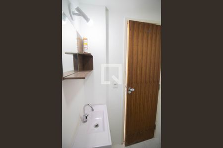 Banheiro social de apartamento para alugar com 1 quarto, 29m² em Lauzane Paulista, São Paulo