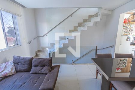 Sala de apartamento para alugar com 3 quartos, 128m² em Planalto, Belo Horizonte
