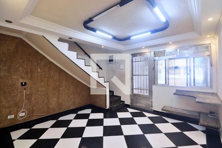 Sala de casa para alugar com 2 quartos, 90m² em Vila Camilópolis, Santo André