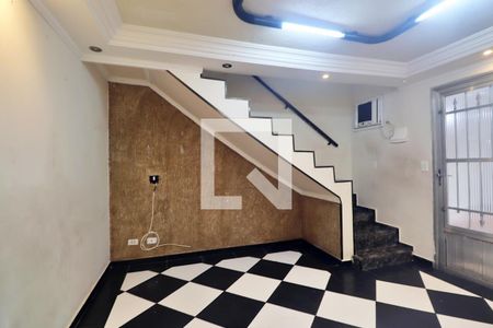 Sala de casa para alugar com 2 quartos, 90m² em Vila Camilópolis, Santo André