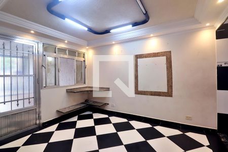 Sala de casa para alugar com 2 quartos, 90m² em Vila Camilópolis, Santo André